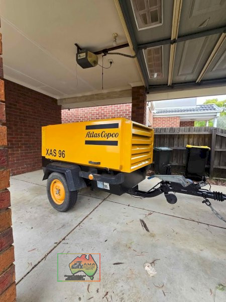 (9273)  Atlas copco XAS96 185Cfm Diesel Air Compressor