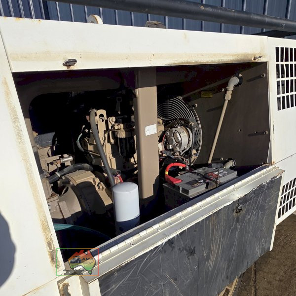 (9782) Compair Q125 125CFM Diesel Rotary Screw Compressor + Hose Reel & Blowgun - photo 5