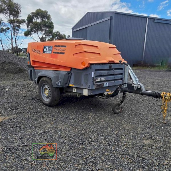 (10152) Atlas Copco Xas 185 - Aftercooled Air Compressor